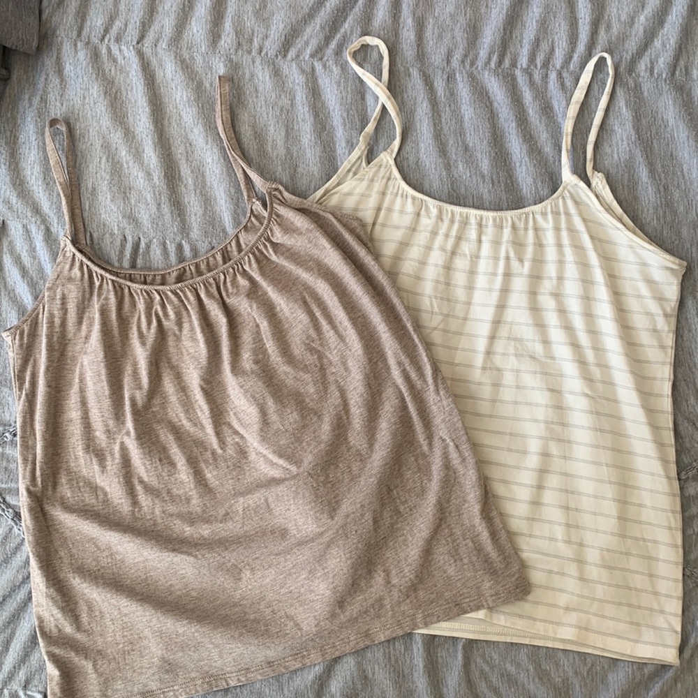 Garnet Hill - women’s small cotton tanks (2)